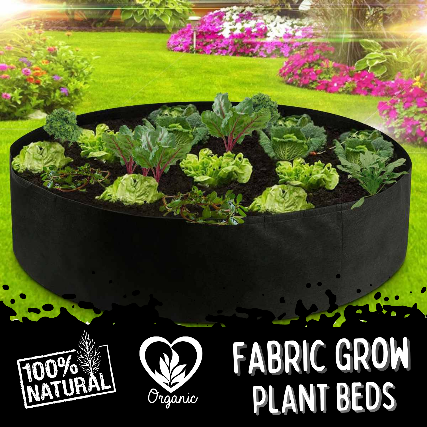 GARDEN KNIGHT™ Fabric Eco-Grow Plant Beds