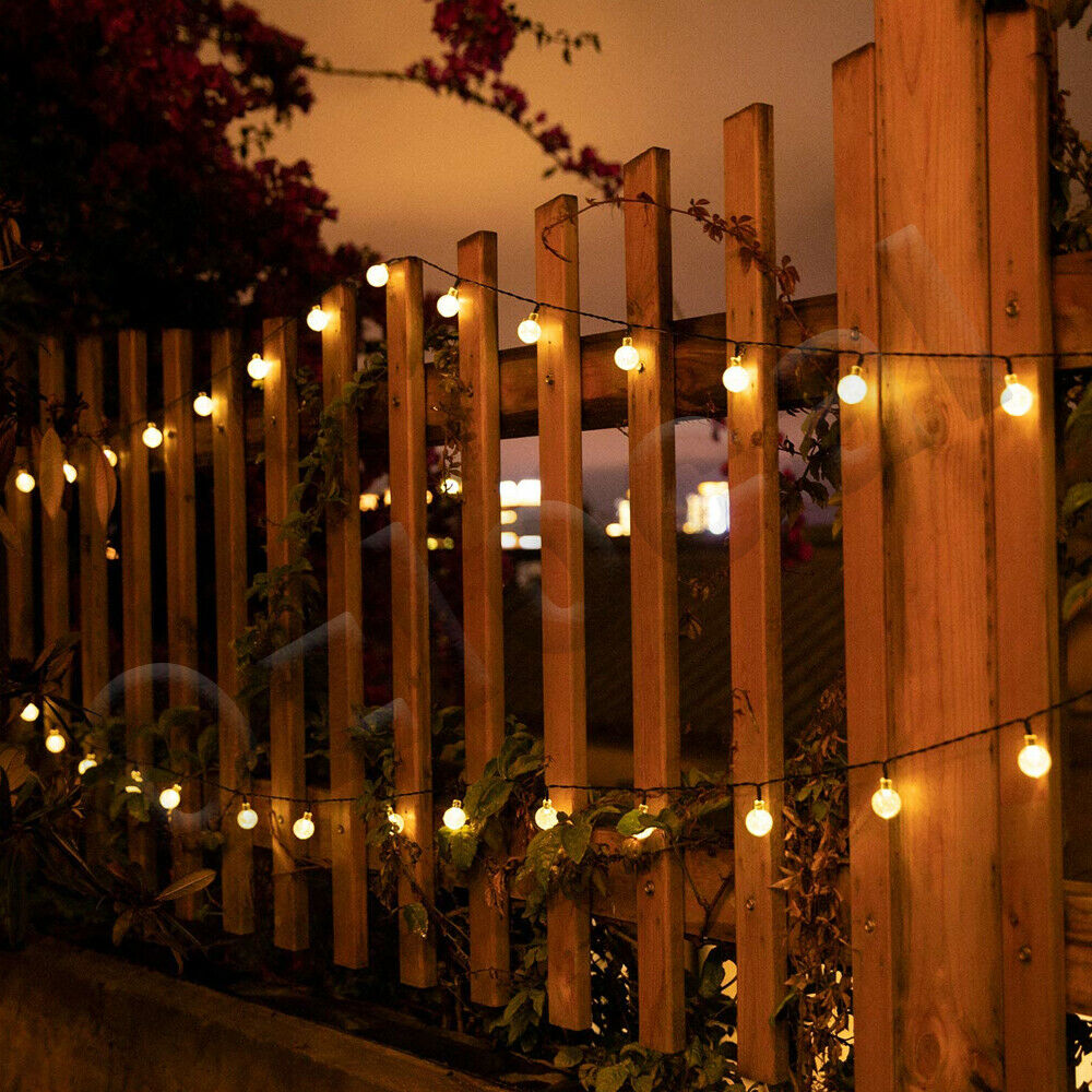 Garden Knight™ Outdoor Solar Globe String Lights