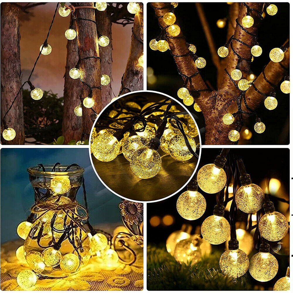 Garden Knight™ Outdoor Solar Globe String Lights